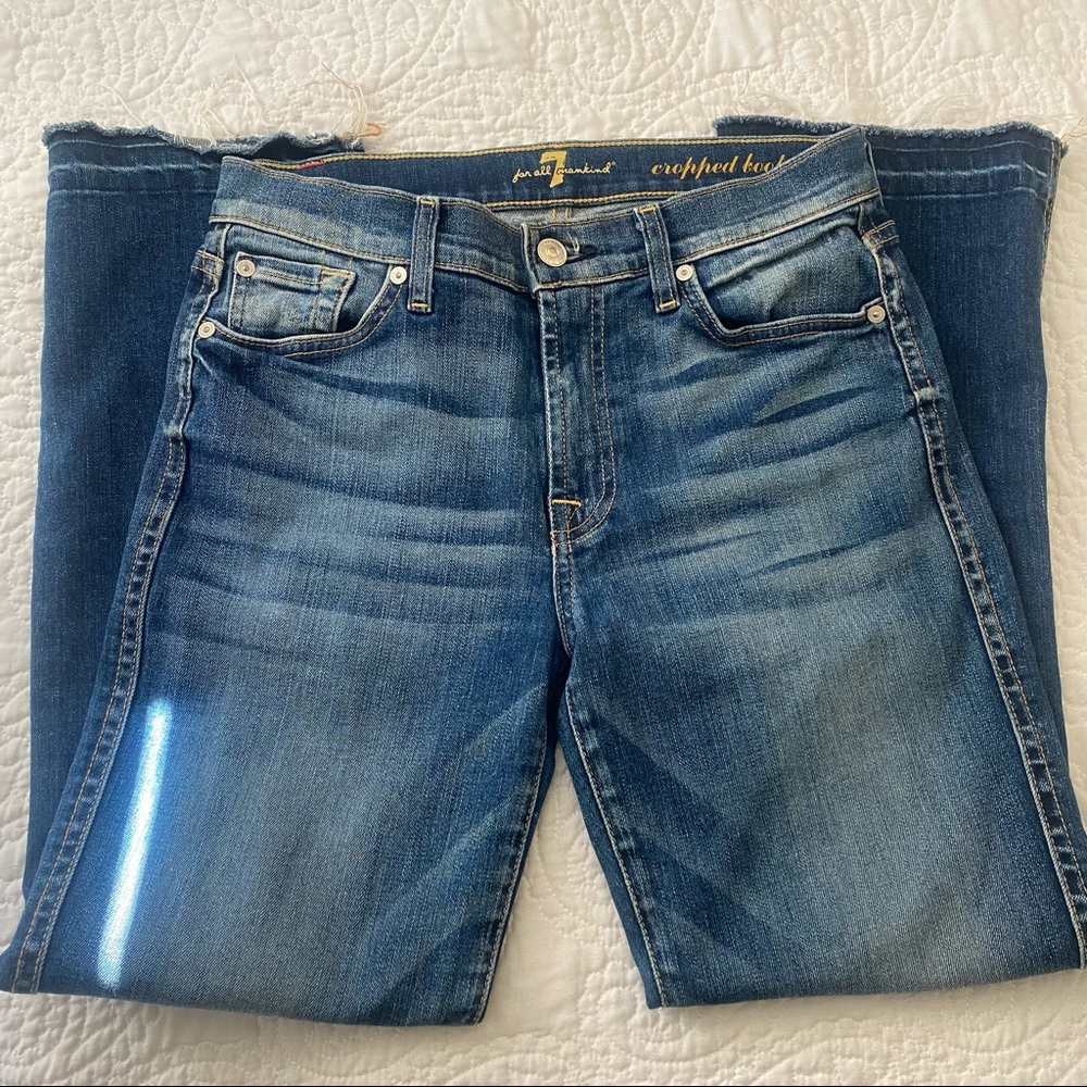 7 For All Mankind Jeans Cropped Boot